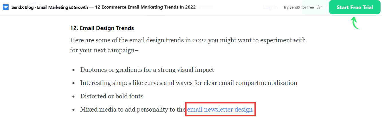 email nieuwsbrief ontwerp